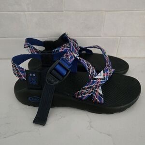 EUC Chaco Festival Collection Z/1 Classic Sandal Adjustable Waterproof Blue Red